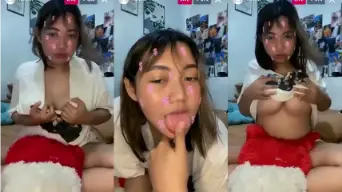 Amvane Seleb Cantik Live di IG Terbaru