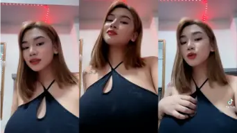 Tiktoker Tatoan Rambut Pirang Toge