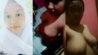 Nabila Lala Hijaber 4_nak SM4 Viral